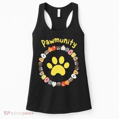 Pawmunity Funny Dog Lover's Women's Tank Top