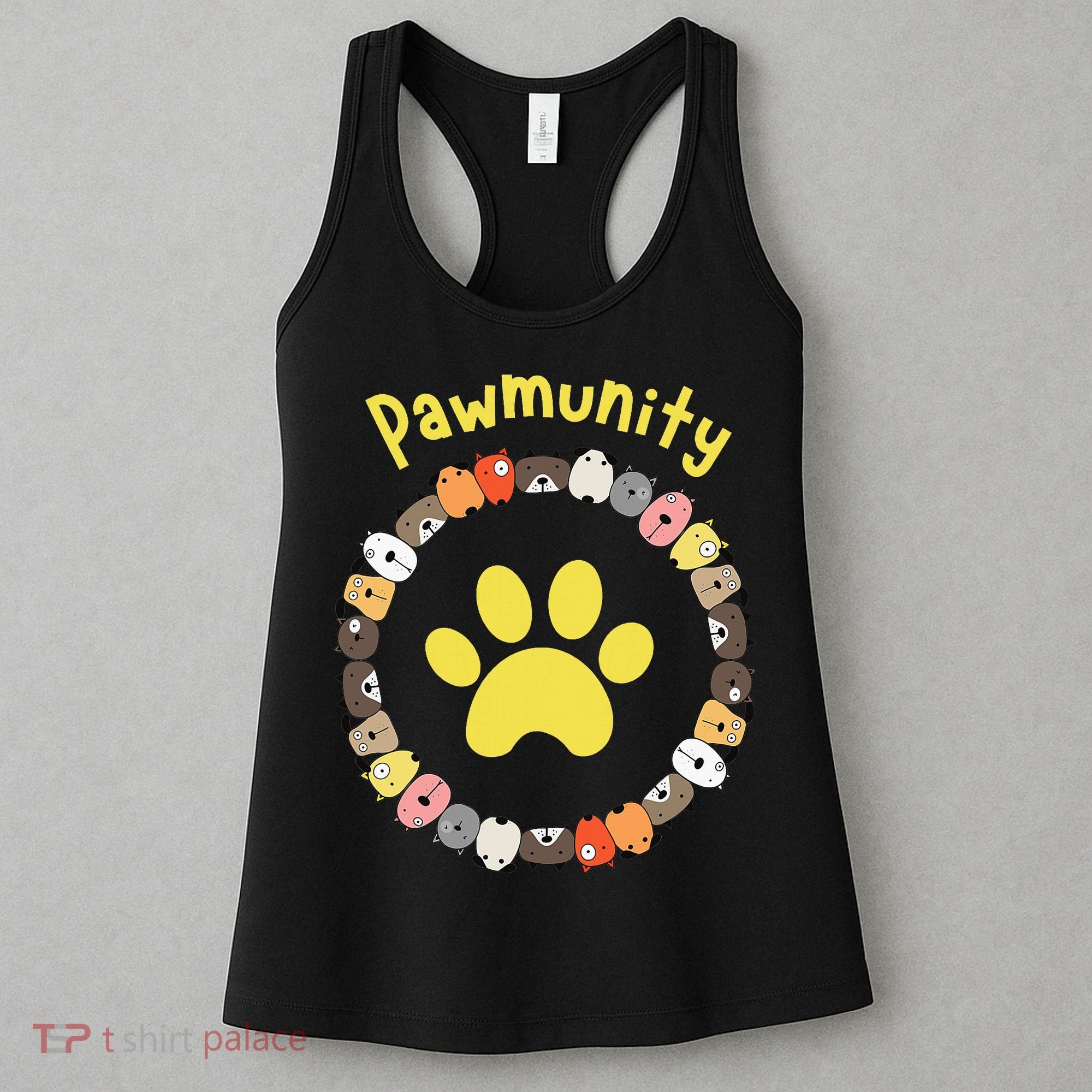 Pawmunity Funny Dog Lover's Women's Tank Top
