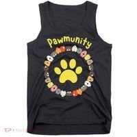 Pawmunity Funny Dog Lover's Tank Top thumb 0