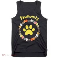Pawmunity Funny Dog Lover's Tank Top thumb 0