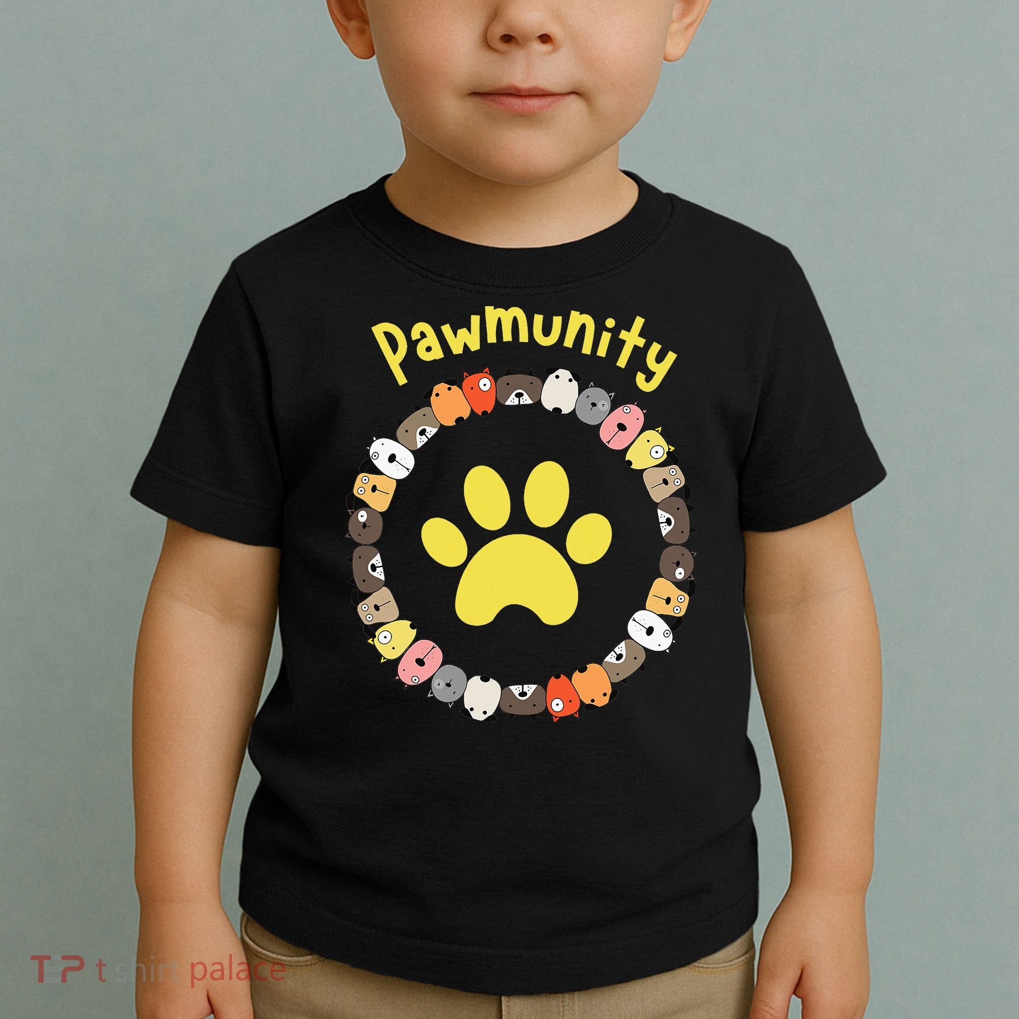 Pawmunity Funny Dog Lover's Toddler T-Shirt