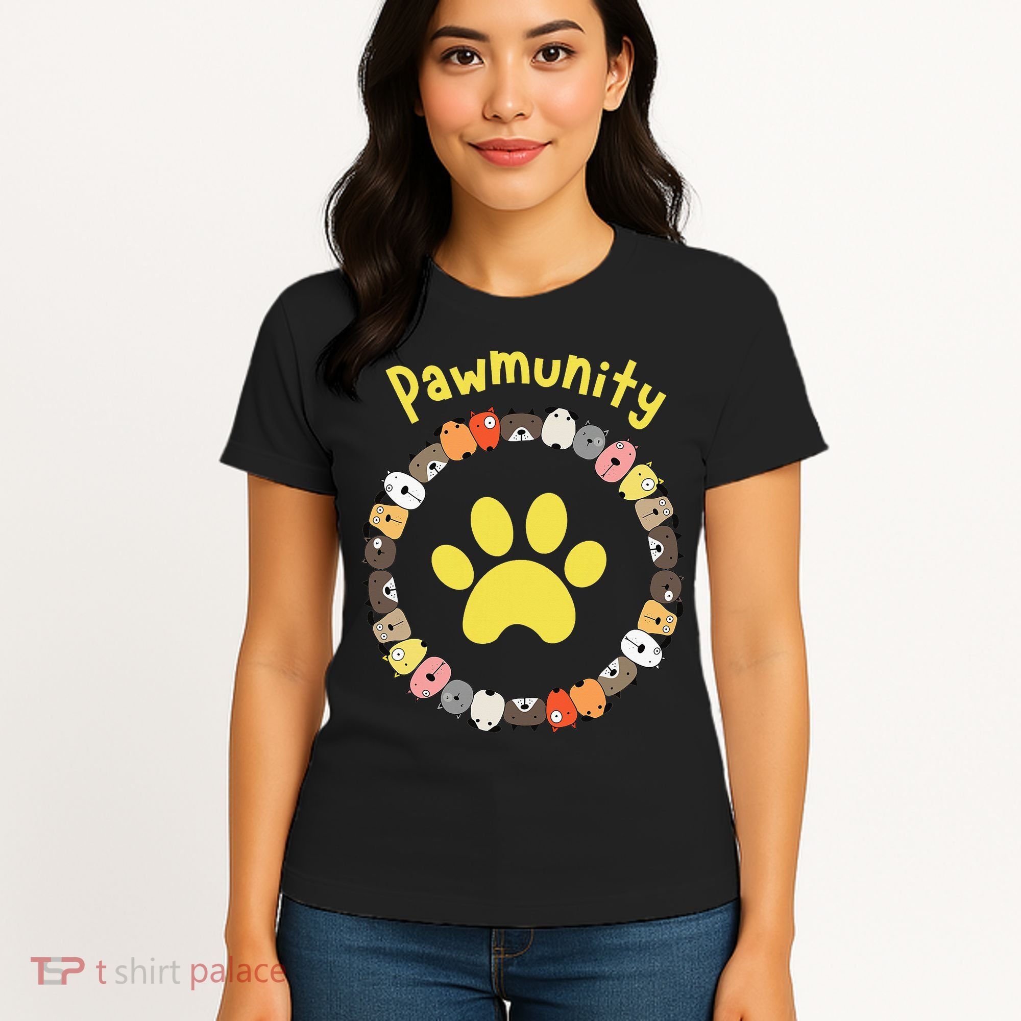 Pawmunity Funny Dog Lover's Women's T-Shirt