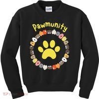 Pawmunity Funny Dog Lover's Kids Sweatshirt thumb 0