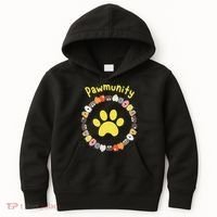 Pawmunity Funny Dog Lover's Kids Hoodie thumb 0