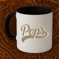 Pops For Dad And Fathers Day From Daughter Or Son Great Gift Coffee Mug thumb 2