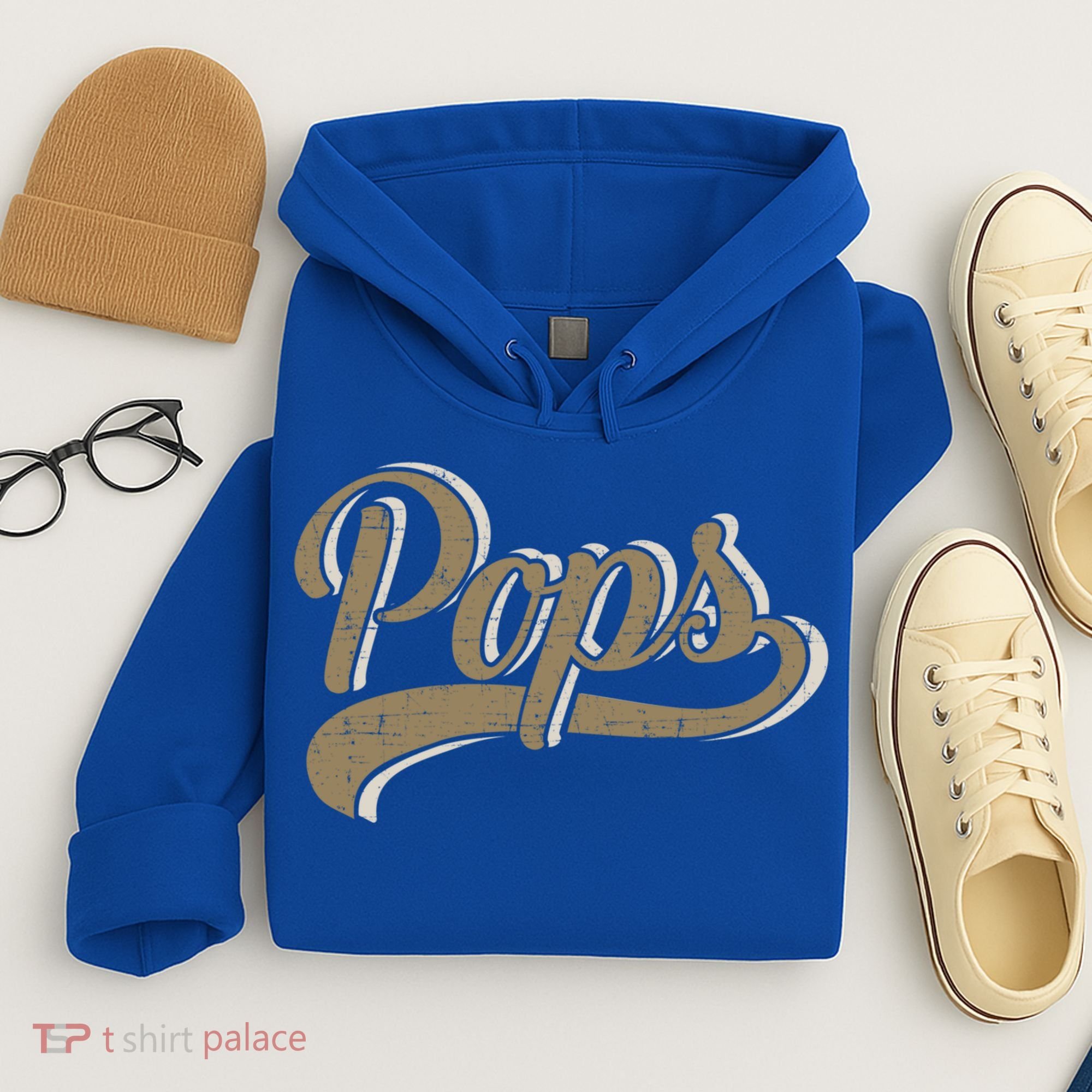Pops For Dad And Fathers Day From Daughter Or Son Great Gift Hoodie
