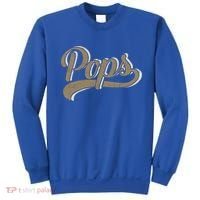 Pops For Dad And Fathers Day From Daughter Or Son Great Gift Sweatshirt thumb 0