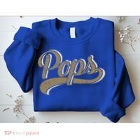 Pops For Dad And Fathers Day From Daughter Or Son Great Gift Sweatshirt thumb 2