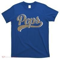 Pops For Dad And Fathers Day From Daughter Or Son Great Gift T-Shirt thumb 0