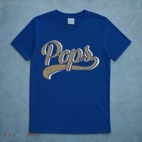 Pops For Dad And Fathers Day From Daughter Or Son Great Gift T-Shirt thumb 5