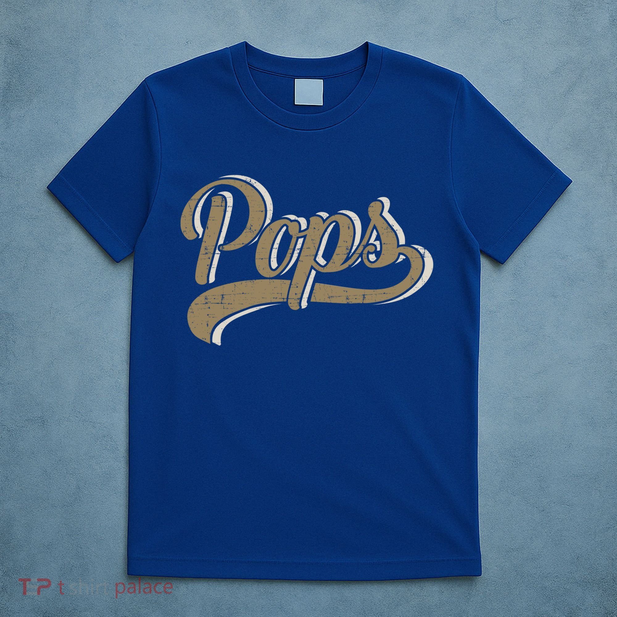 Pops For Dad And Fathers Day From Daughter Or Son Great Gift T-Shirt