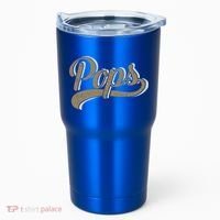 Pops For Dad And Fathers Day From Daughter Or Son Great Gift Tumbler thumb 0