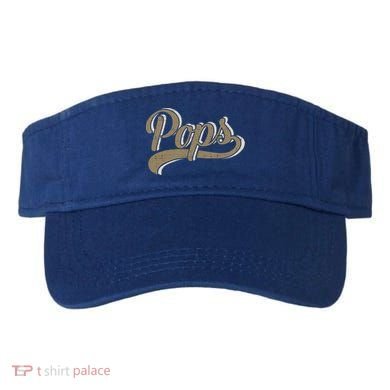 Pops For Dad And Fathers Day From Daughter Or Son Great Gift Visor