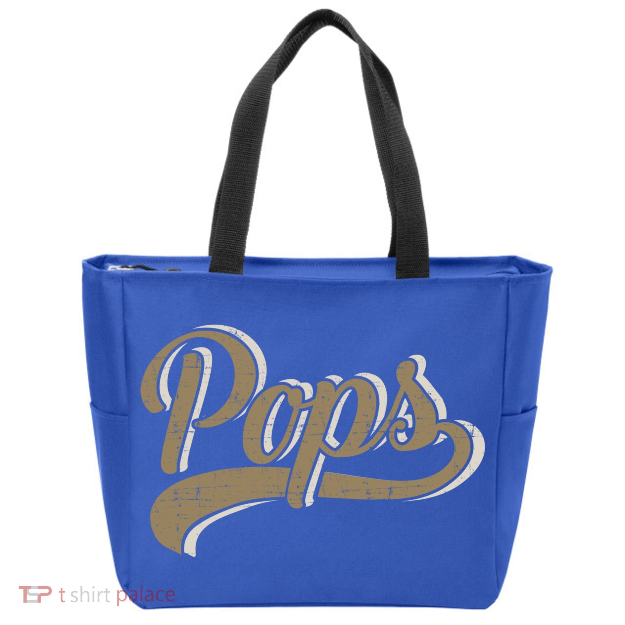 Pops For Dad And Fathers Day From Daughter Or Son Great Gift Tote Bag