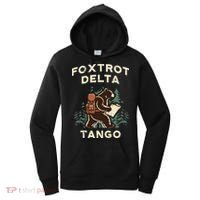 Protest Foxtrot Delta Tango Bear Resist Anti Women Women's Hoodie thumb 0