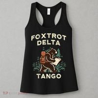 Protest Foxtrot Delta Tango Bear Resist Anti Women Women's Tank Top thumb 3