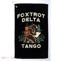 Protest Foxtrot Delta Tango Bear Resist Anti Women Golf Towel thumb 0