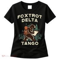 Protest Foxtrot Delta Tango Bear Resist Anti Women Women's T-Shirt thumb 0