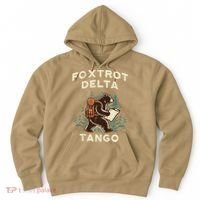 Protest Foxtrot Delta Tango Bear Resist Anti Women Hoodie thumb 0