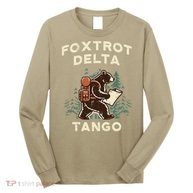 Protest Foxtrot Delta Tango Bear Resist Anti Women Long Sleeve Shirt
