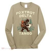 Protest Foxtrot Delta Tango Bear Resist Anti Women Long Sleeve Shirt thumb 0