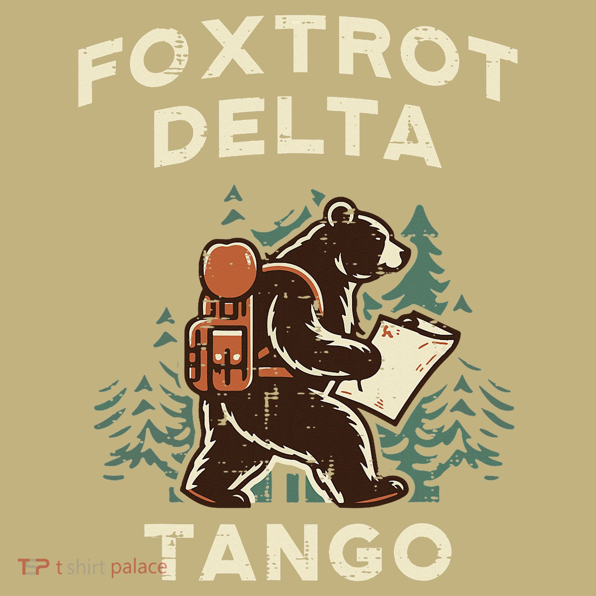 Protest Foxtrot Delta Tango Bear Resist Anti Women Long Sleeve Shirt