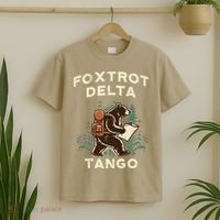 Protest Foxtrot Delta Tango Bear Resist Anti Women T-Shirt thumb 2