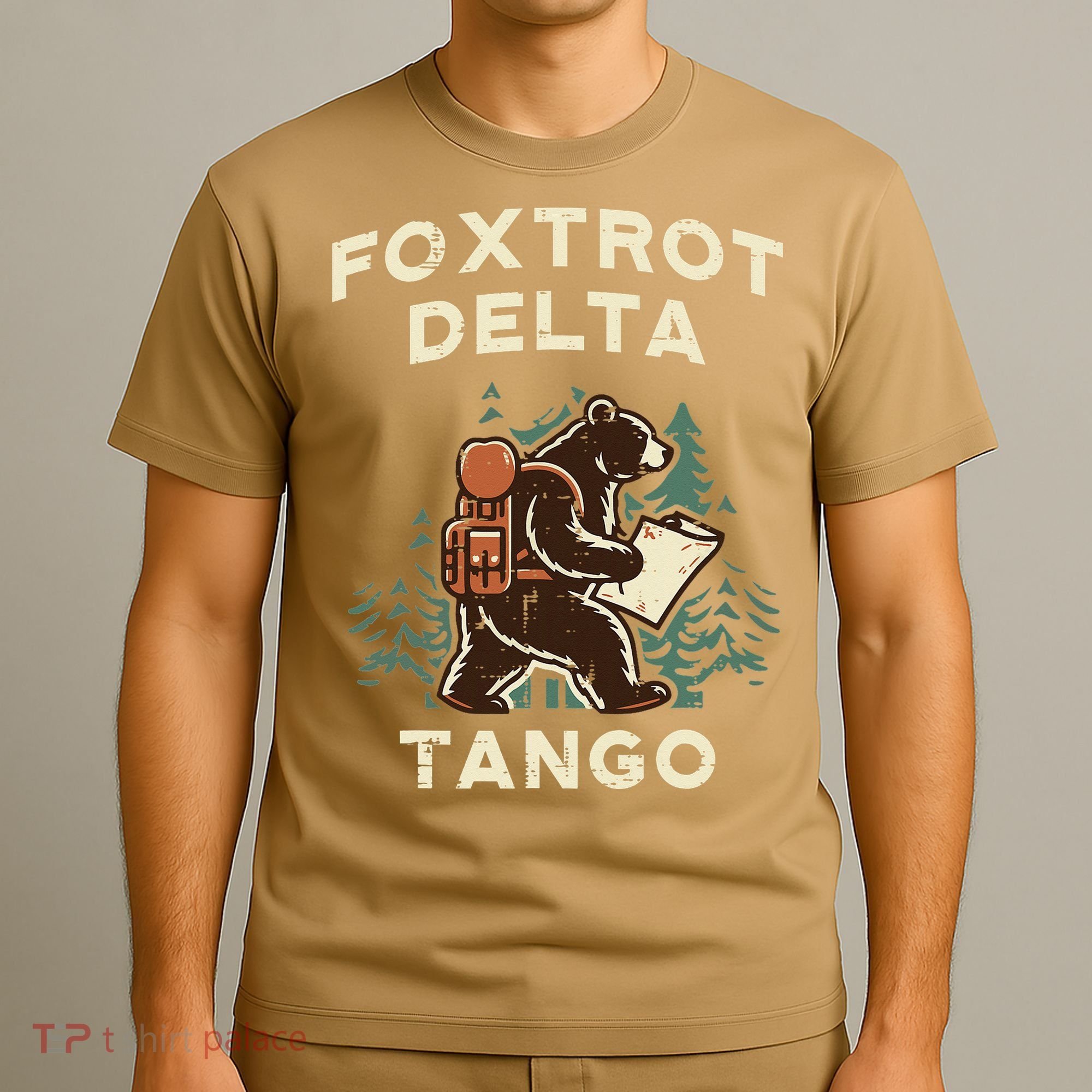 Protest Foxtrot Delta Tango Bear Resist Anti Women T-Shirt
