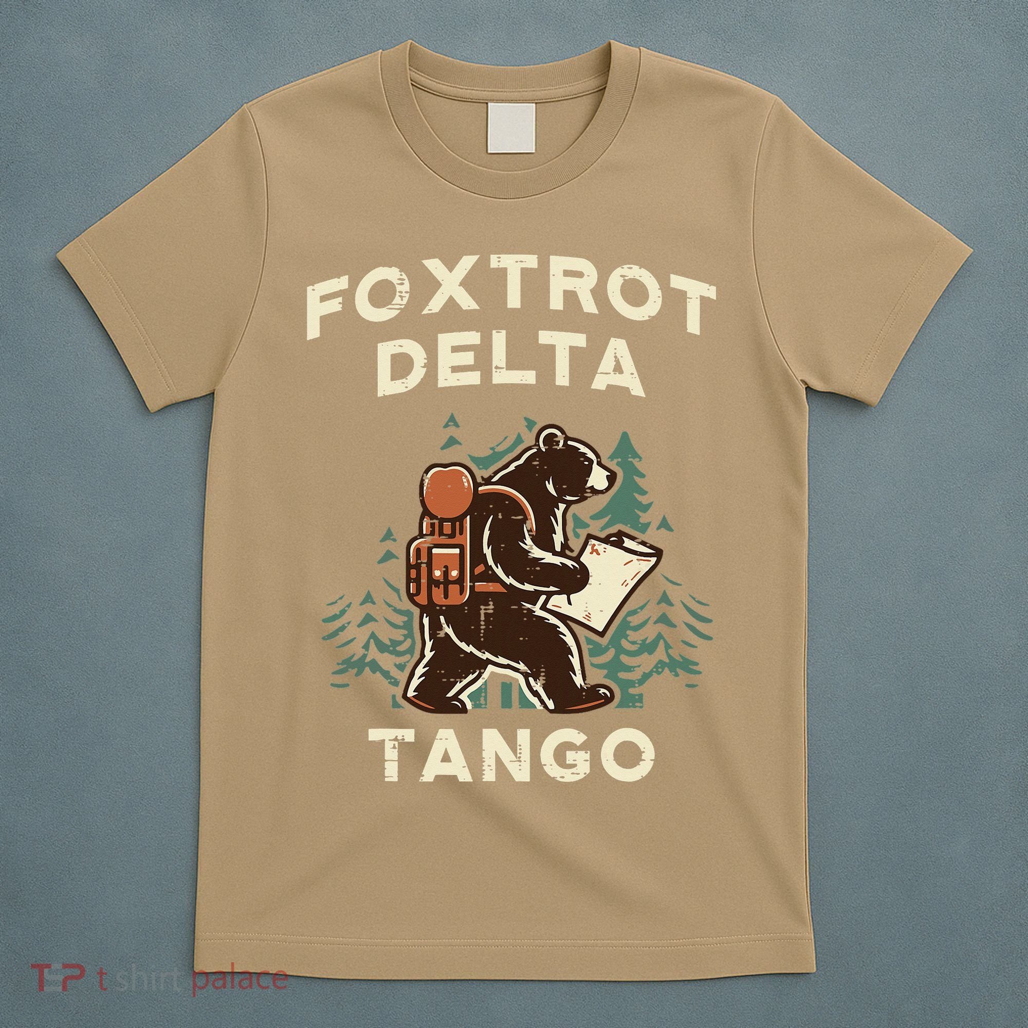 Protest Foxtrot Delta Tango Bear Resist Anti Women T-Shirt