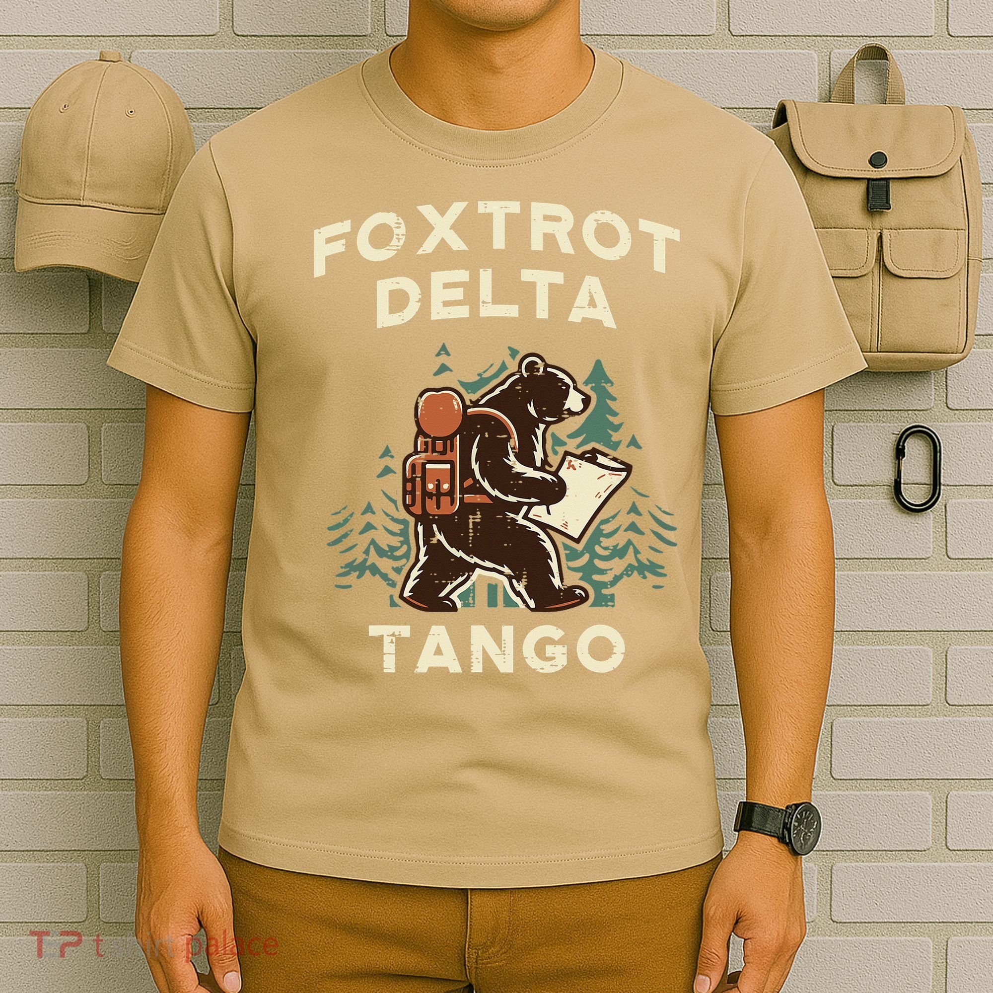 Protest Foxtrot Delta Tango Bear Resist Anti Women T-Shirt