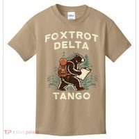 Protest Foxtrot Delta Tango Bear Resist Anti Women Kids T-Shirt thumb 0