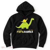 Papasaurus Funny Dinosaur Dad Papa Saurus Father's Day Hoodie thumb 0