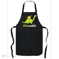 Papasaurus Funny Dinosaur Dad Papa Saurus Father's Day Apron thumb 0