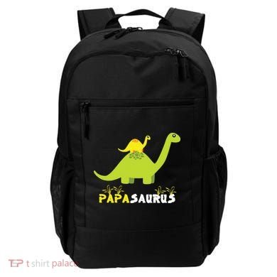 Papasaurus Funny Dinosaur Dad Papa Saurus Father's Day Backpack