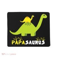 Papasaurus Funny Dinosaur Dad Papa Saurus Father's Day Mousepad thumb 0