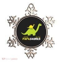 Papasaurus Funny Dinosaur Dad Papa Saurus Father's Day Ornament thumb 0