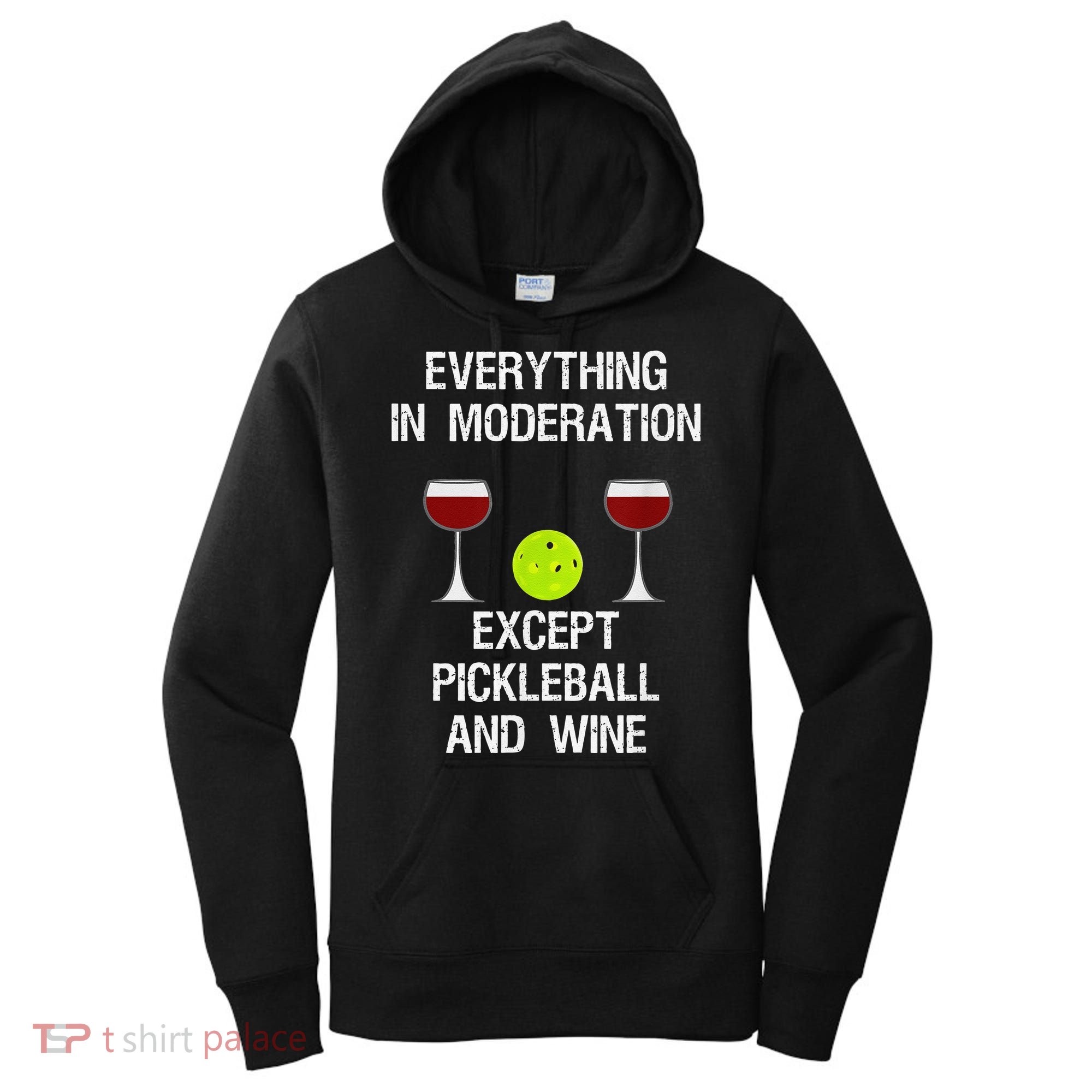 Pickleball Funny Dinking Problem Vintage Women's Hoodie