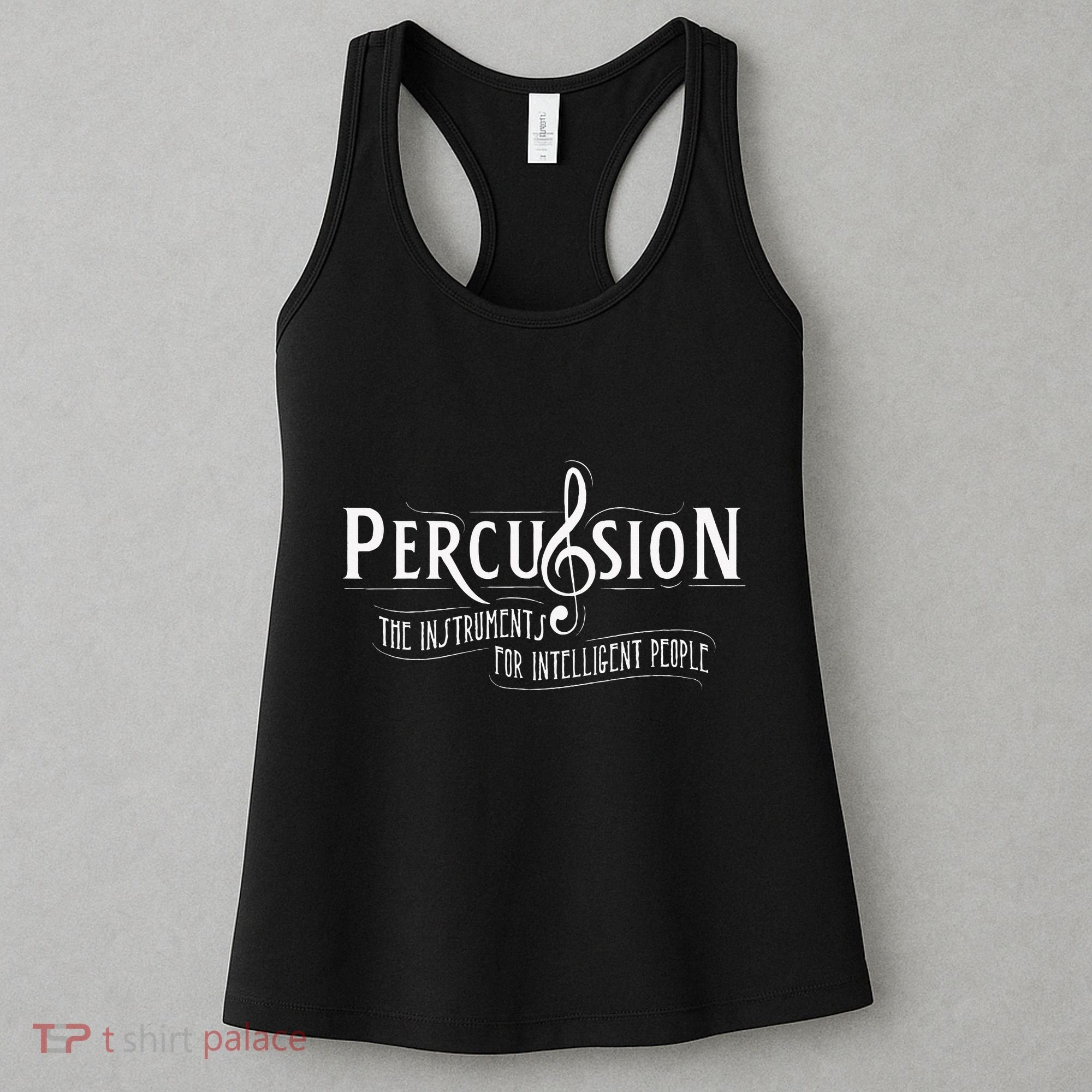 Percussion Funny Drummer Gifts Drummers Women's Tank Top