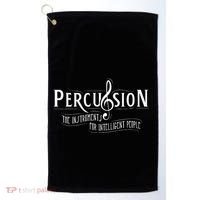 Percussion Funny Drummer Gifts Drummers Golf Towel thumb 0