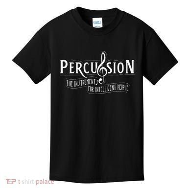 Percussion Funny Drummer Gifts Drummers Kids T-Shirt