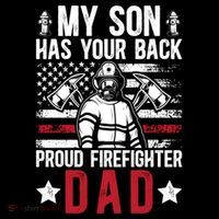 Proud Firefighter Dad Of A Firefighter Father Fire Dad Meaningful Gift Coffee Mug thumb 5