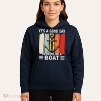 Pontoon Funny Drinking ItS A Good Day To Drink On A Boat Hoodie thumb 5