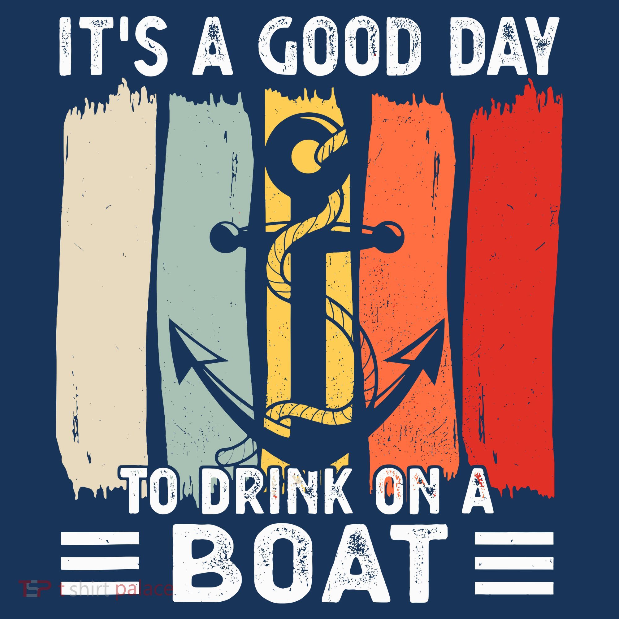 Pontoon Funny Drinking ItS A Good Day To Drink On A Boat Women's Tank Top