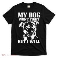 Pitbull Funny Dog Pitbull Mom Pitbull Dad Cute Gift T-Shirt thumb 0