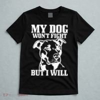 Pitbull Funny Dog Pitbull Mom Pitbull Dad Cute Gift T-Shirt thumb 5
