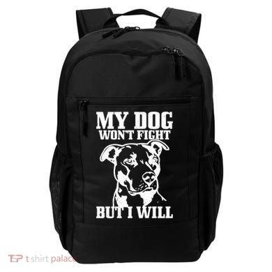 Pitbull Funny Dog Pitbull Mom Pitbull Dad Cute Gift Backpack