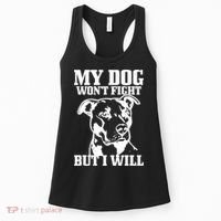 Pitbull Funny Dog Pitbull Mom Pitbull Dad Cute Gift Women's Tank Top thumb 0