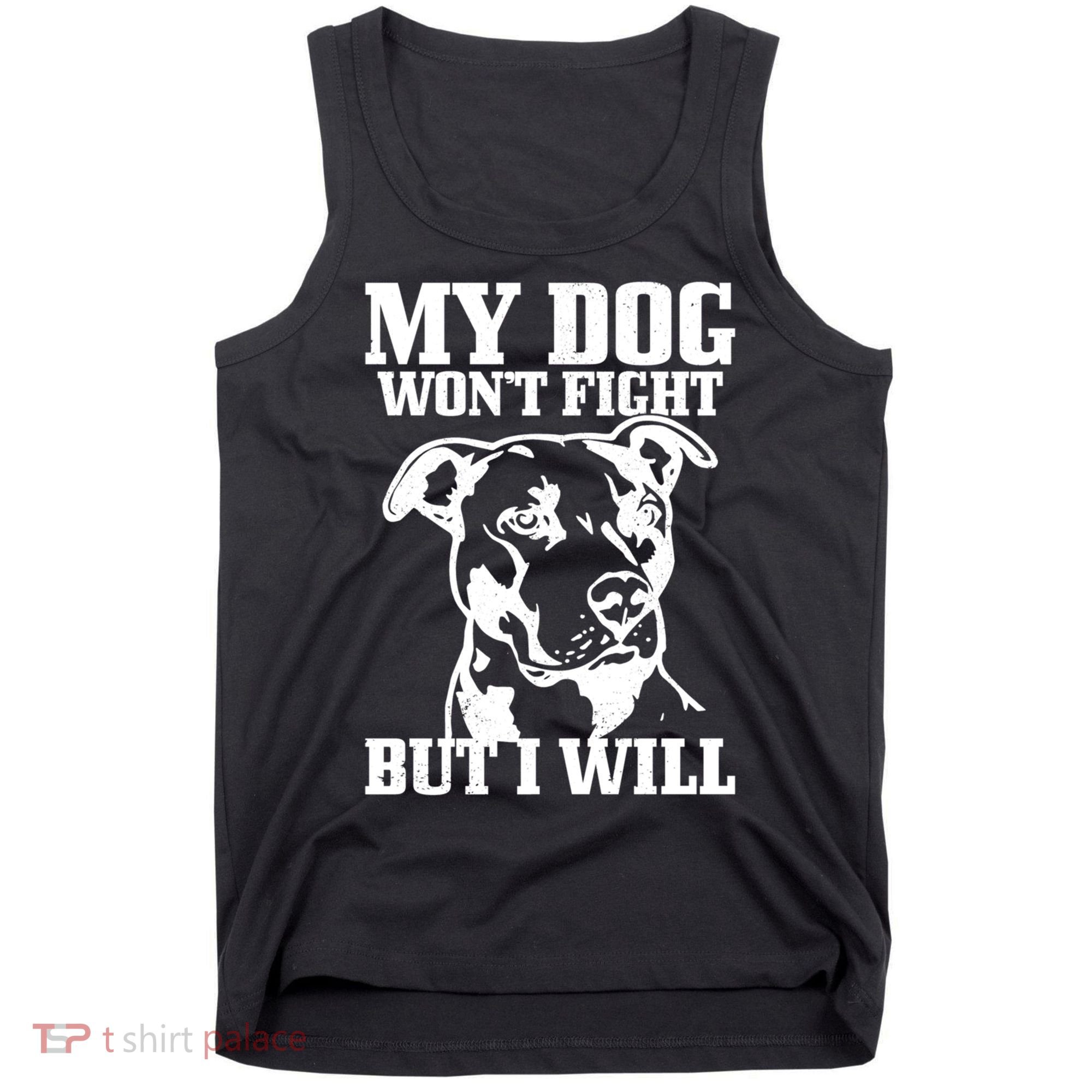 Pitbull Funny Dog Pitbull Mom Pitbull Dad Cute Gift Tank Top