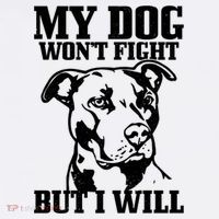 Pitbull Funny Dog Pitbull Mom Pitbull Dad Cute Gift Comfort Colors Garment-Dyed Hooded Sweatshirt thumb 2