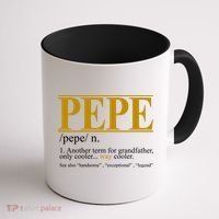 Pepe Fathers Day Gift Grandpa Definition Coffee Mug thumb 1
